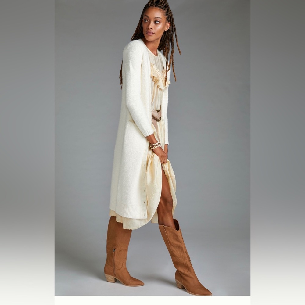NWOT Anthropologie Pilcro Longline Cardigan